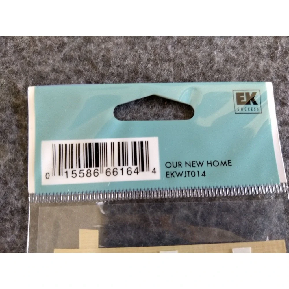 Jolee's Boutique Scrapbooking Dimensional Stickers OUR NEW HOME Lot of 2 NEW